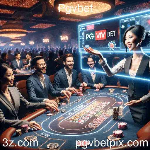 A Experiência de Cassino Ao Vivo no Pgvbet